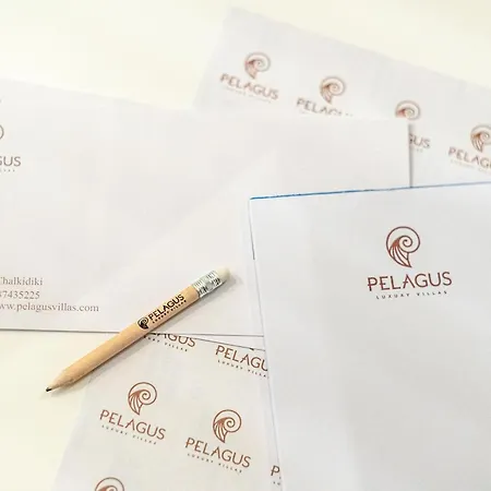 Pelagus Luxury Villas Polychrono Exterior photo